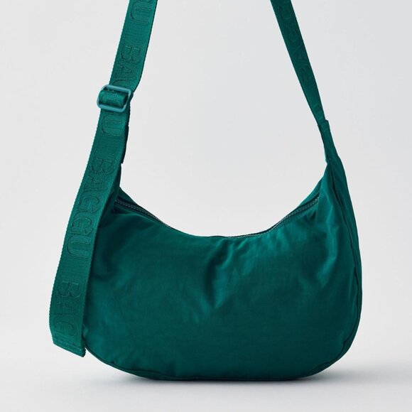 NWT Baggu Crescent Bag Medium - Cypress - Picture 1 of 9